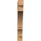 Ekena Millwork Balboa Block Rough Sawn Bracket, Western Red Cedar, 6"W x 44"D x 48"H BKT06X44X48BOA05RWR - alternate 3